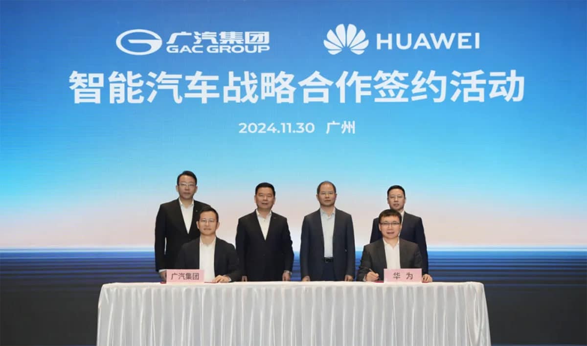 GAC, Huawei sign deal to jointly create new premium NEV brand