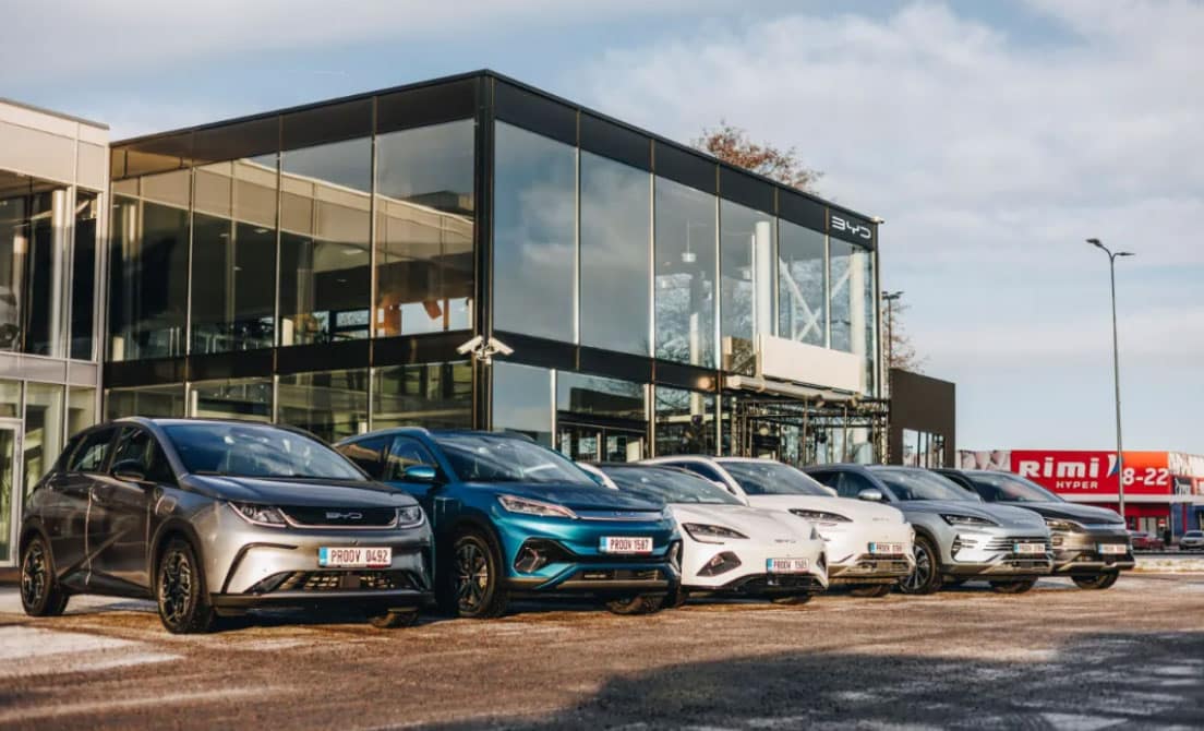 BYD enters Estonia, local deliveries to start in early 2025