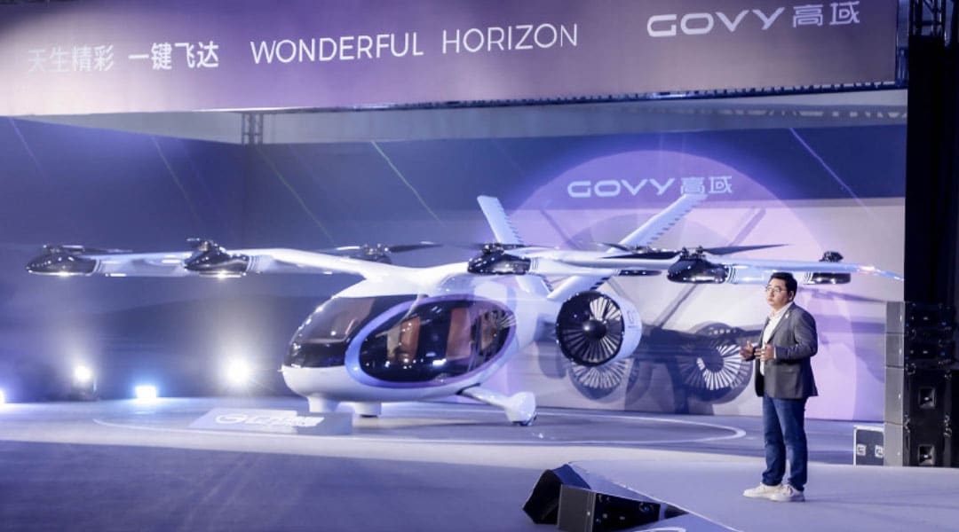 GAC launches eVTOL brand Govy, debuts new product AirJet