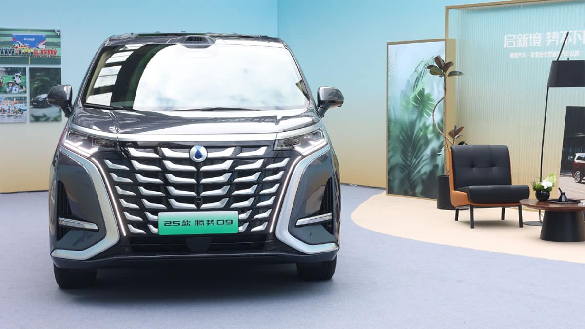 BYD Denza launches 2025 D9 MPV in update of its most important model