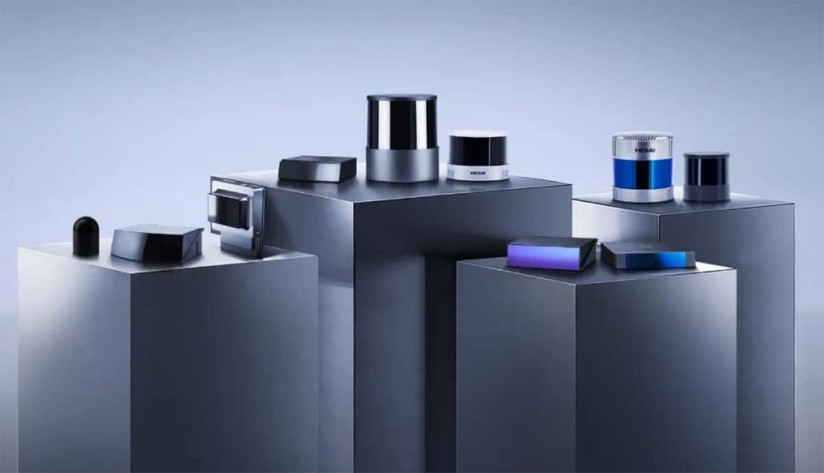 Hesai delivers more than 100,000 LiDARs in Dec