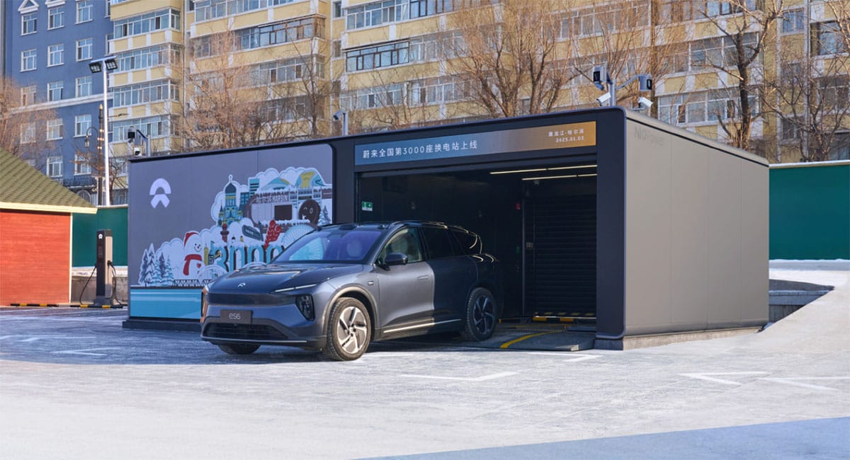 Nio reaches 3,000 swap stations in China