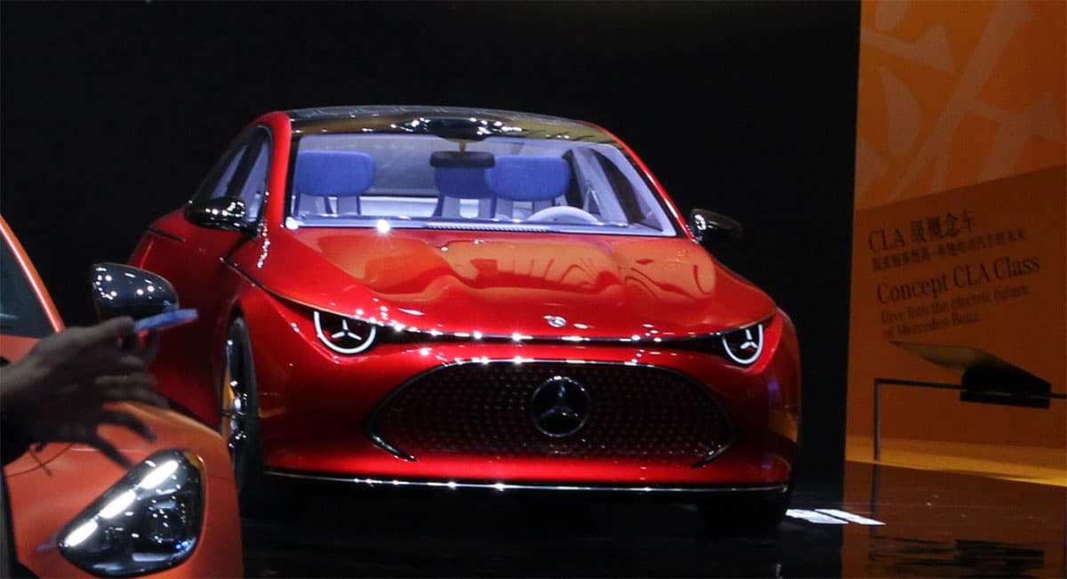Mercedes reportedly delays production of all-electric CLA sedan in China due to software issues