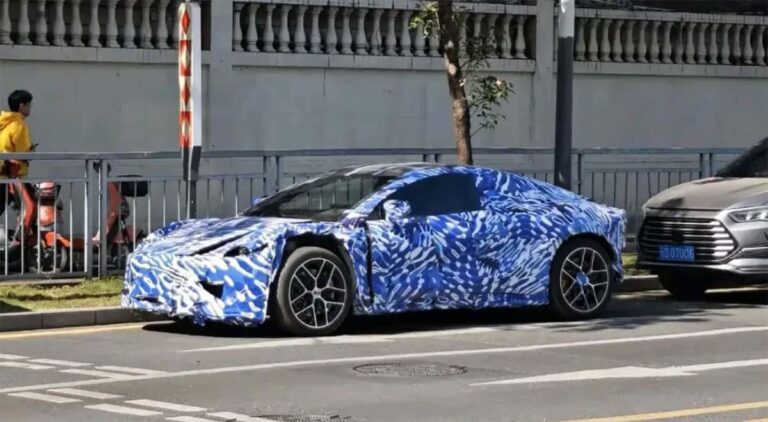 Denza working on electric sports car, spy photos show