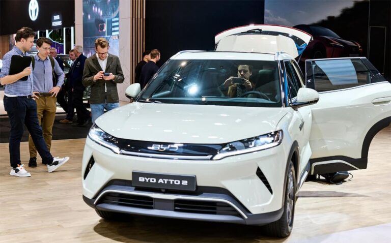 BYD Yuan Up compact SUV makes European debut