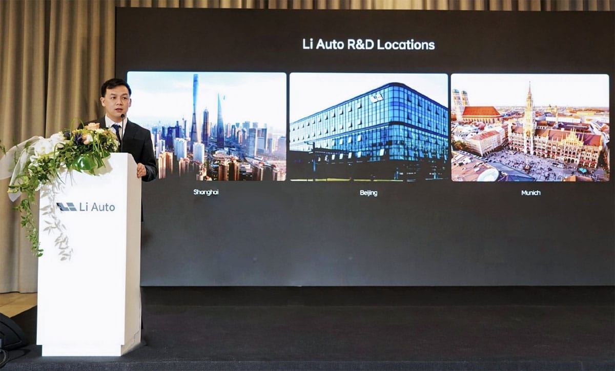 Li Auto opens its first overseas R&D center in Germany