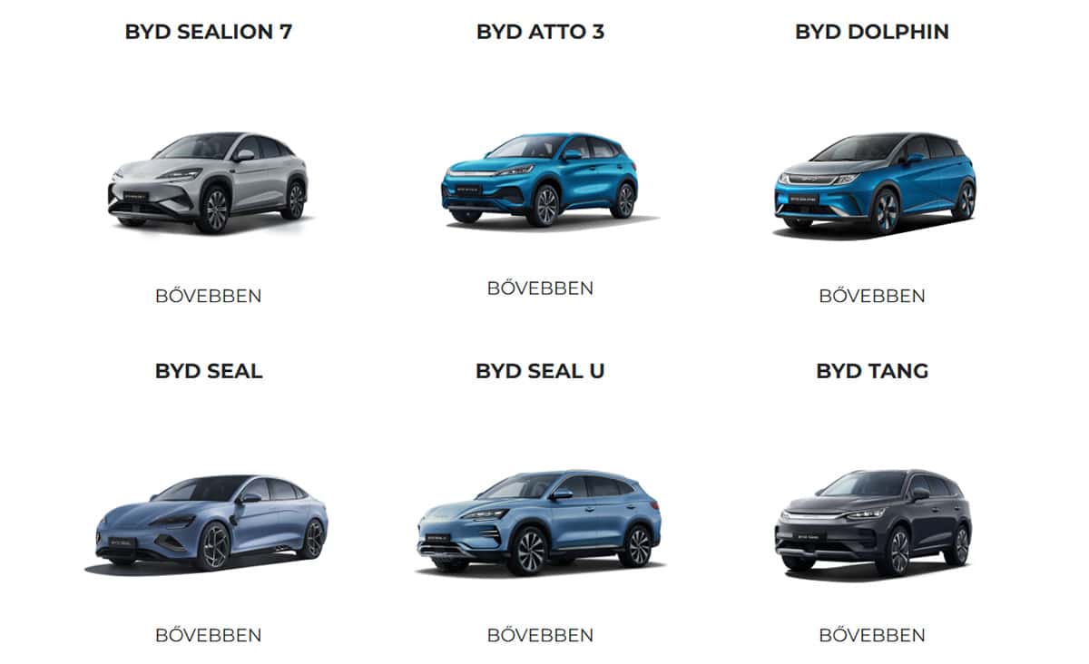 BYD launches Sealion 07 electric SUV in Hungary