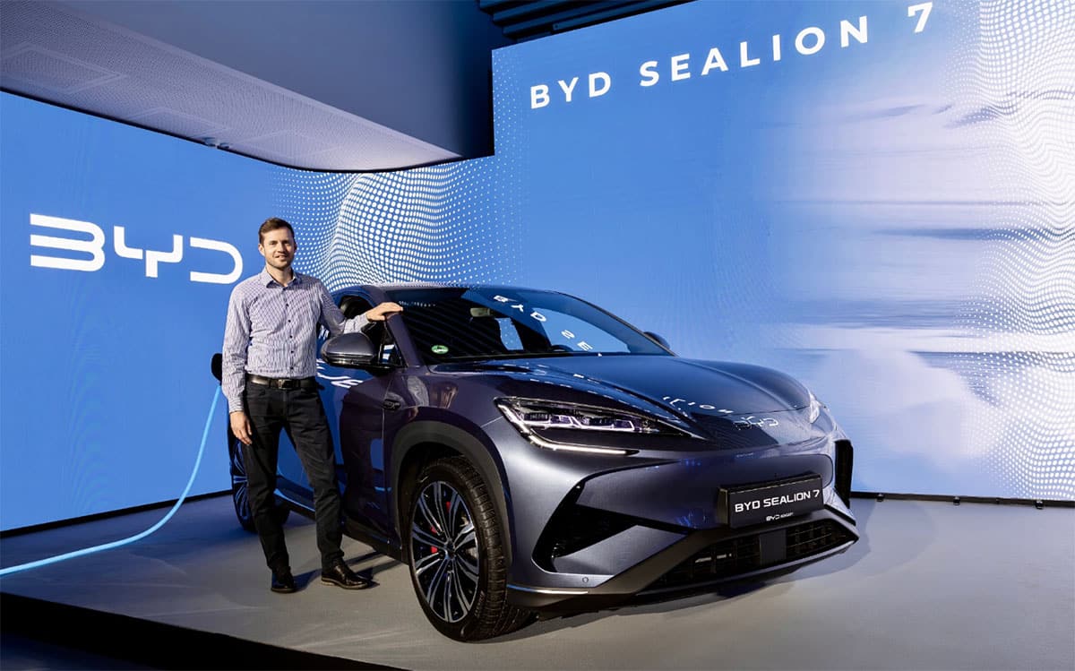 BYD launches Sealion 07 electric SUV in Hungary