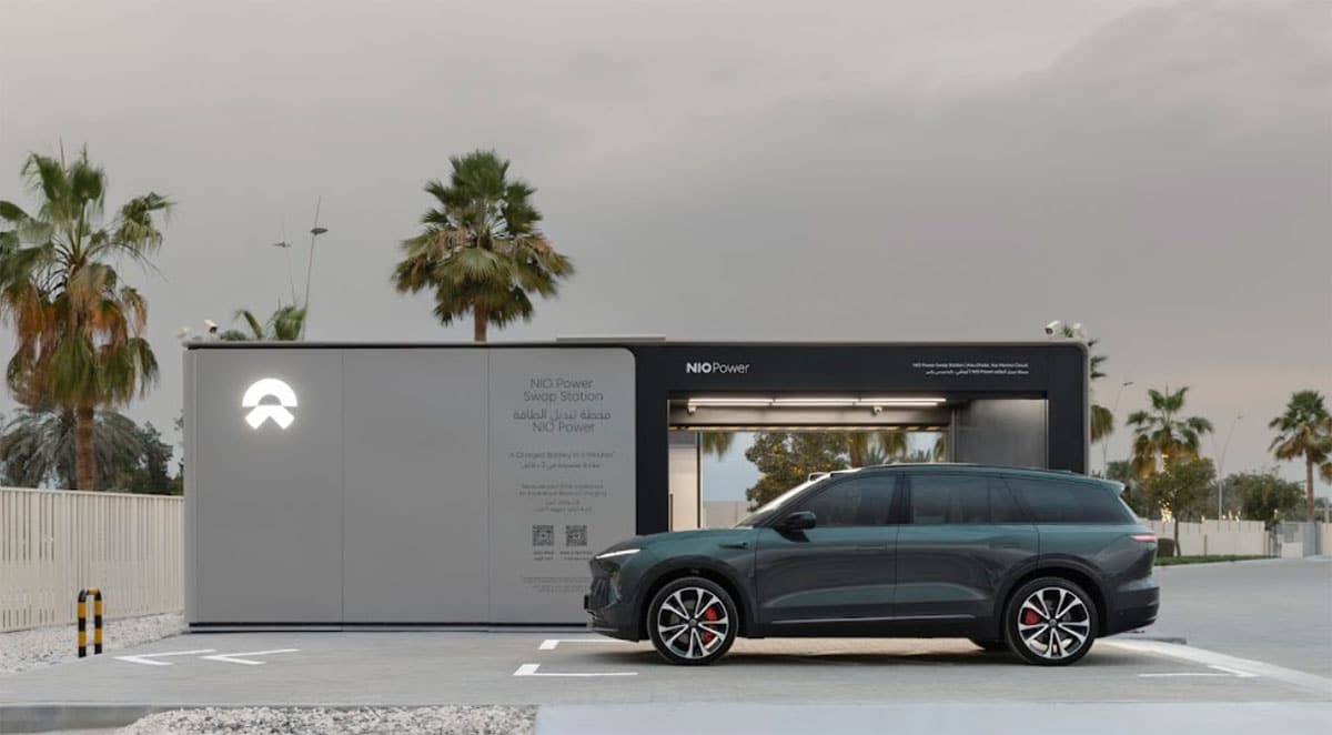 Nio completes its 1st swap station in MENA region