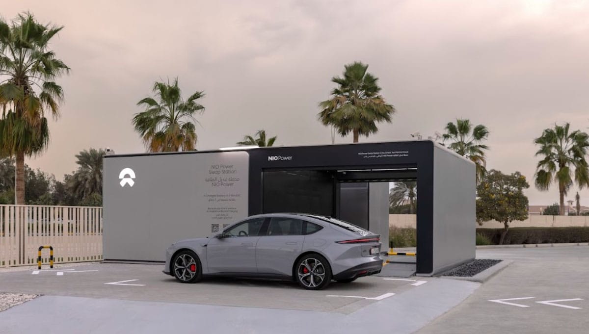 Nio completes its 1st swap station in MENA region