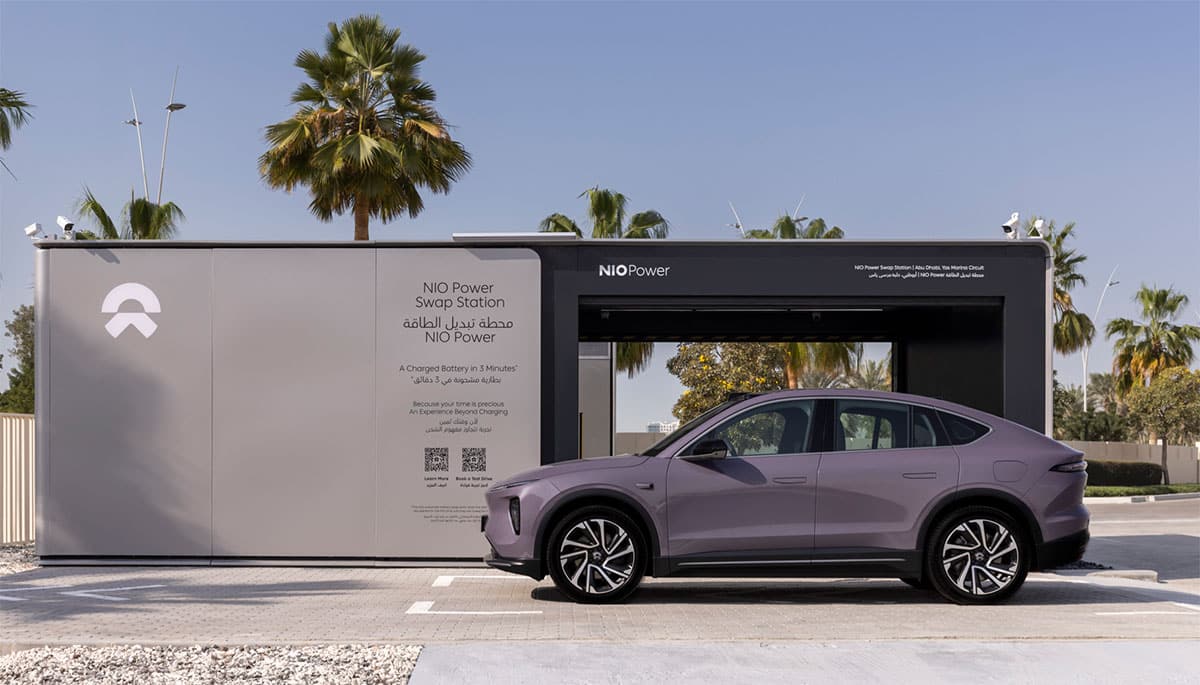 Nio opens 1st swap station in UAE, its 1st in MENA region
