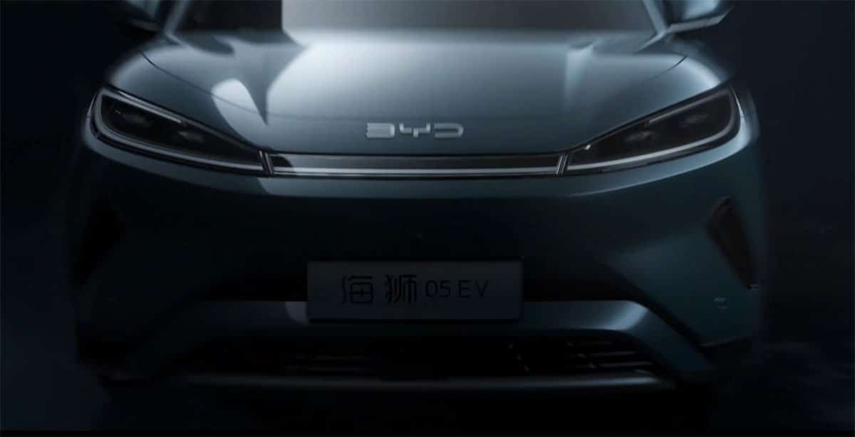 BYD teases new electric SUV Sealion 05 EV