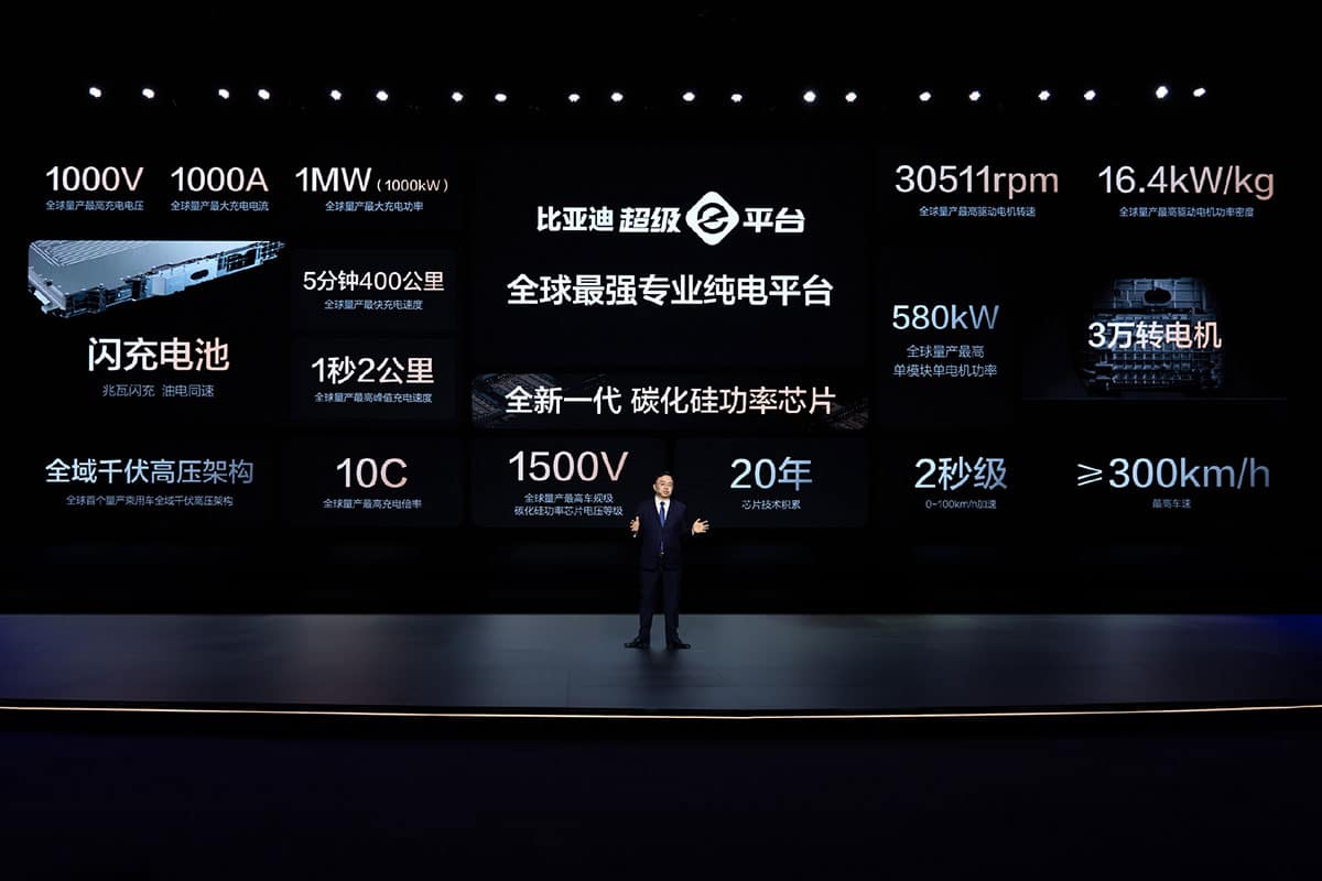 BYD unveils new EV platform with 1,000-kW supercharging support, starts Han L, Tang L pre-sales