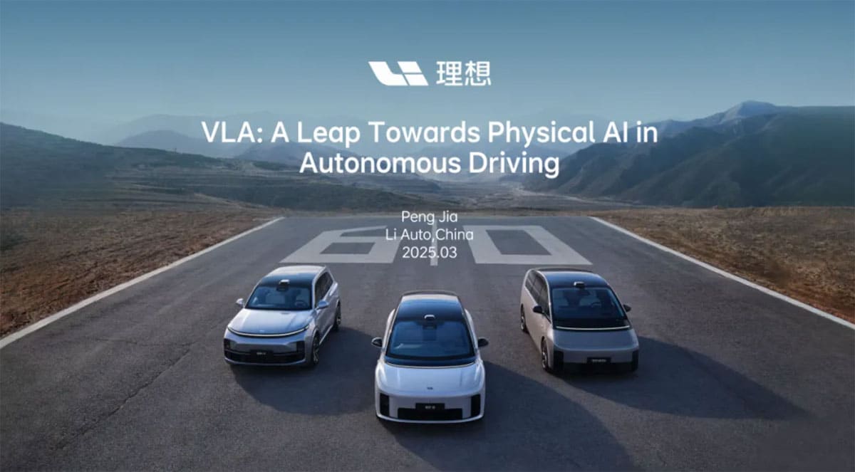 Li Auto unveils MindVLA architecture to move toward 'truly autonomous driving'