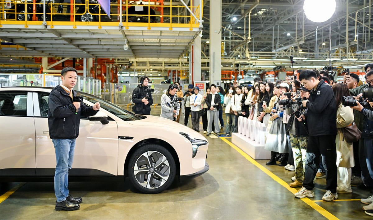 Xpeng sees 100,000th Mona M03 roll off assembly line