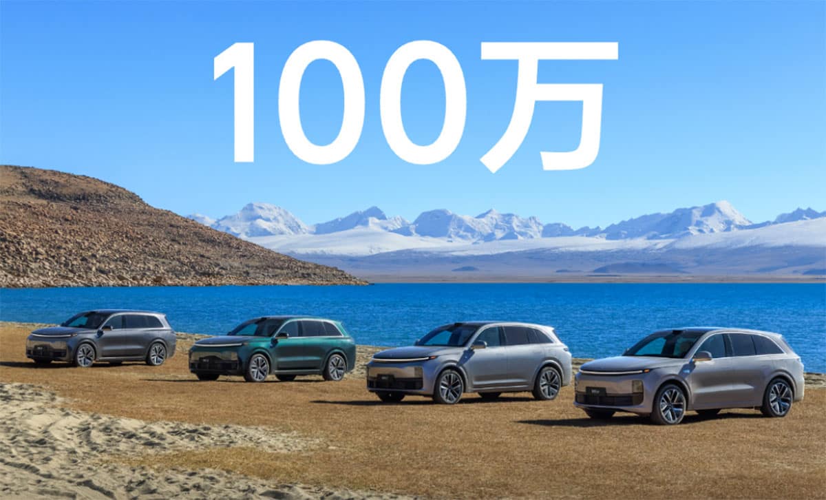 Li Auto sees deliveries of L-series EREVs cross 1 million