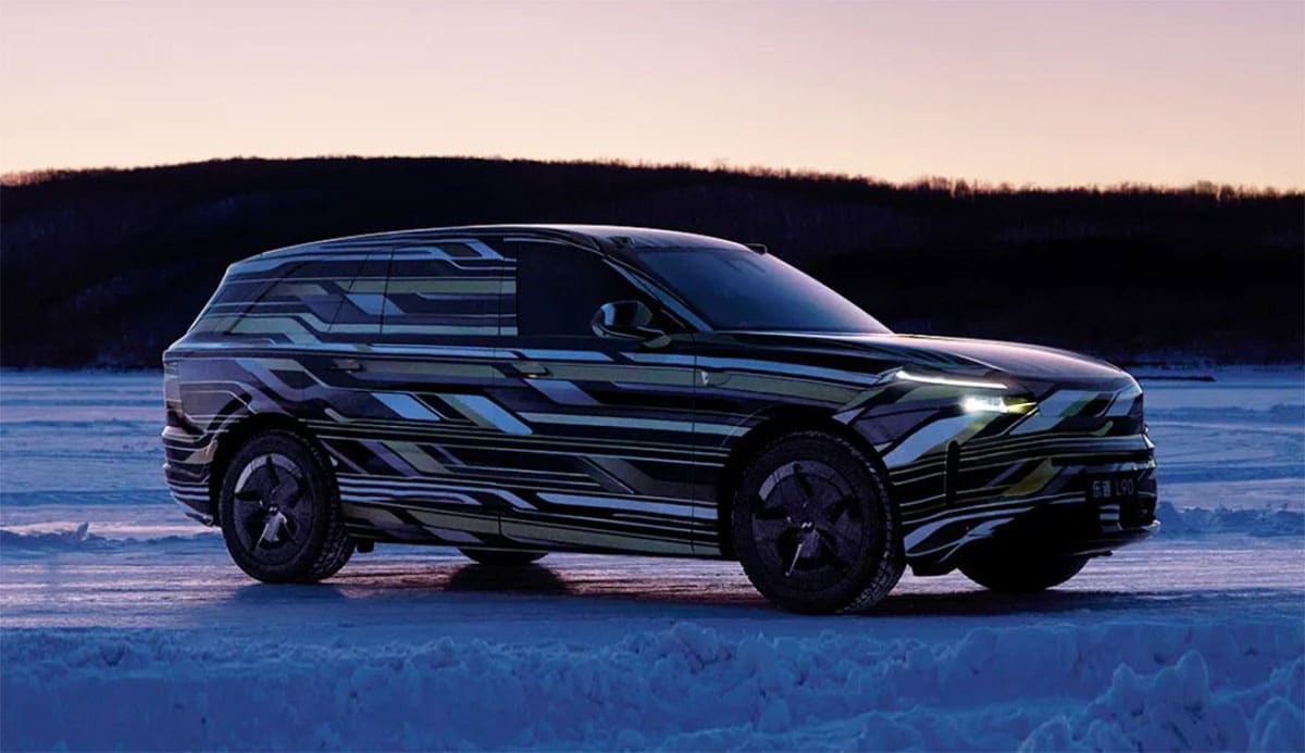 Onvo L90 completes winter testing as debut nears