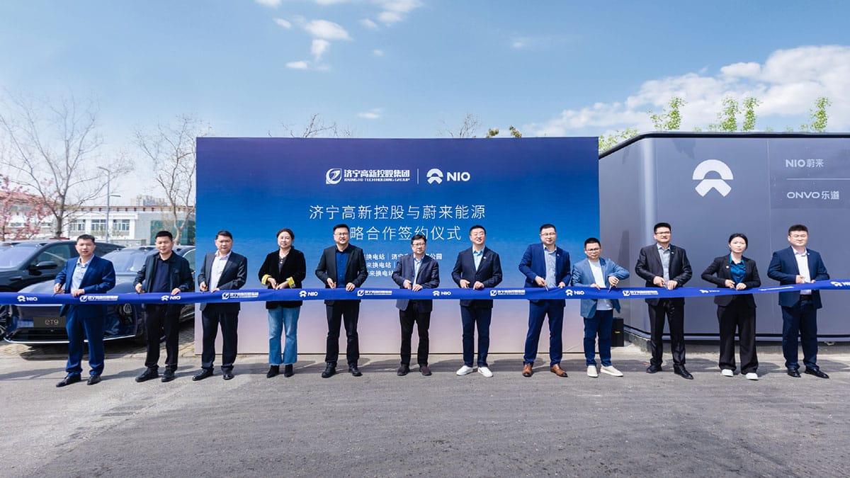 Nio signs new deal to add 50 swap stations in East China's Shandong province