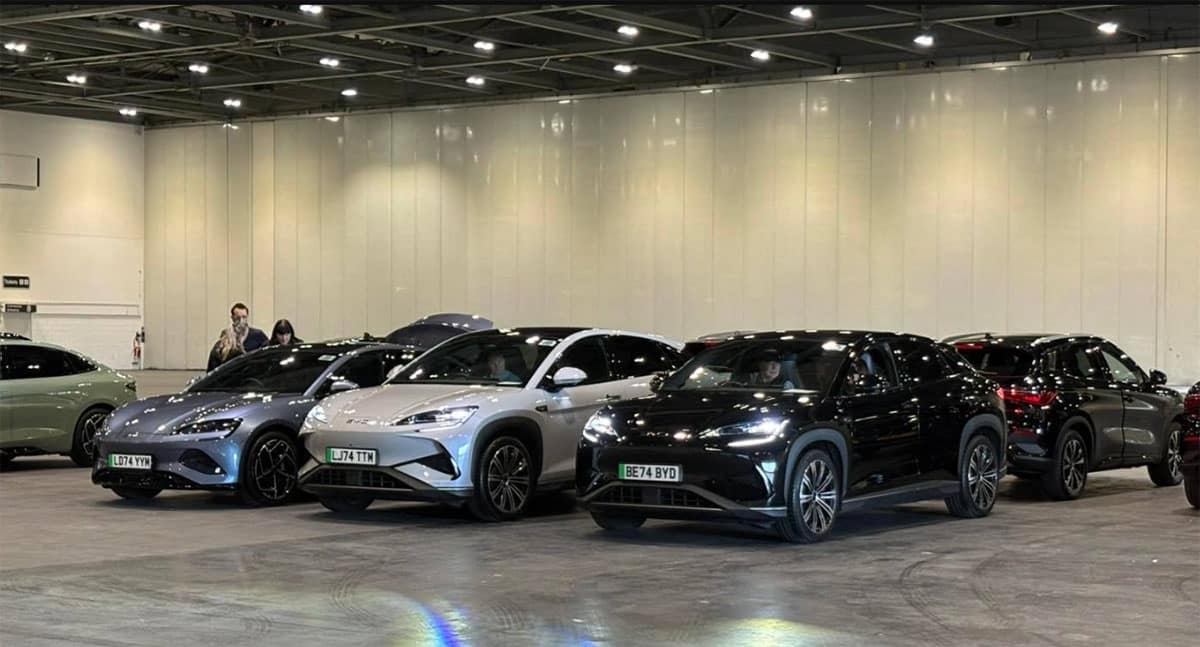 BYD's cumulative sales in UK exceed 20,000 units