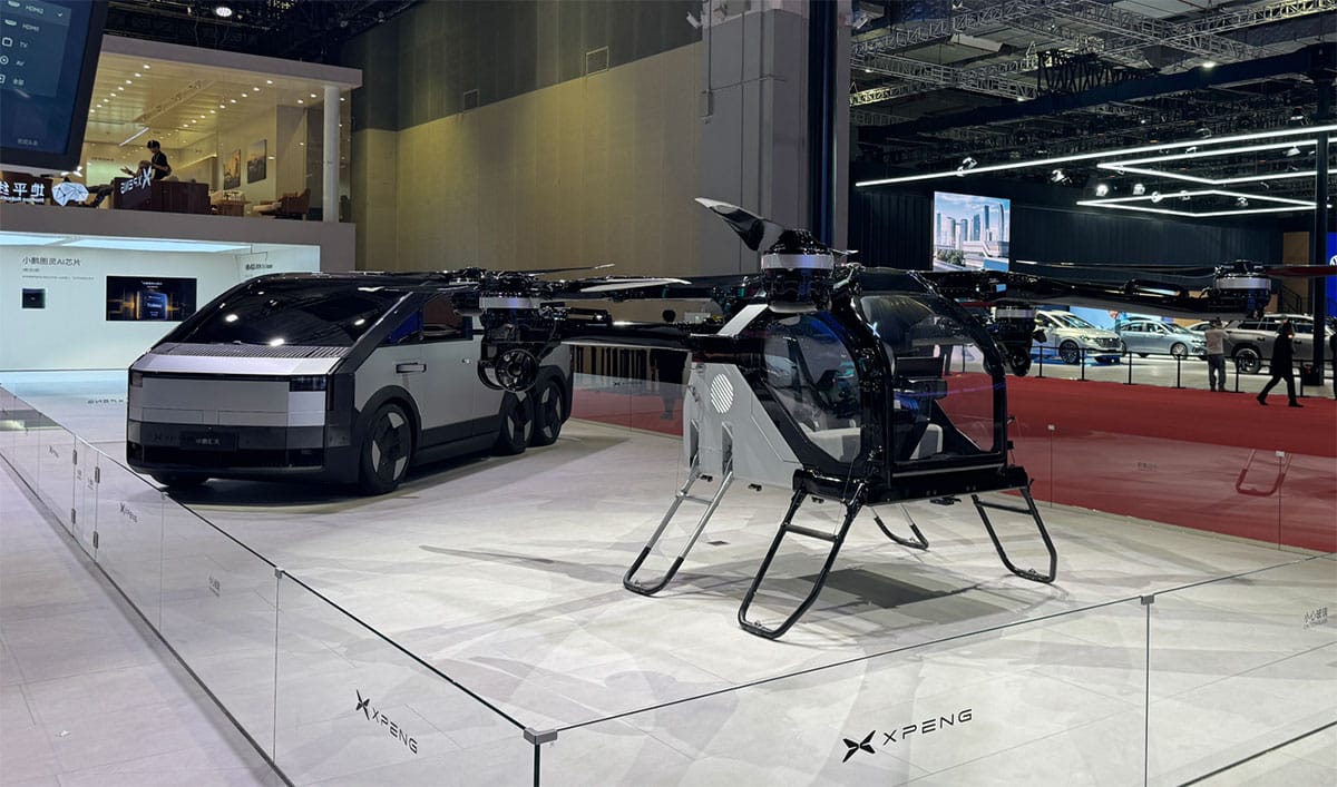 Xpeng mulls flying car unit IPO in HK or US, report says