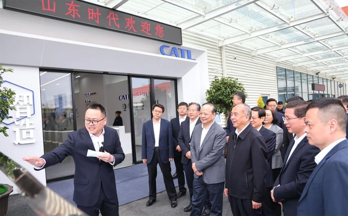 CATL's 1st battery base in northern China goes into production