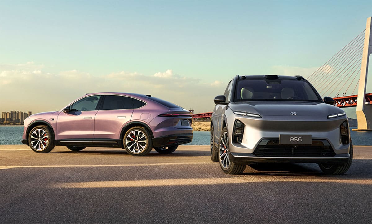 Nio App shows 2-4 weeks delivery wait for facelifted ES6, EC6