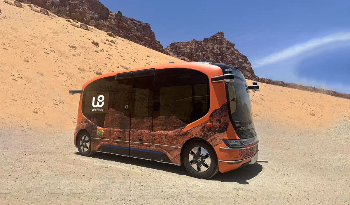 Chinese autonomous driving tech firm WeRide expands into Saudi market