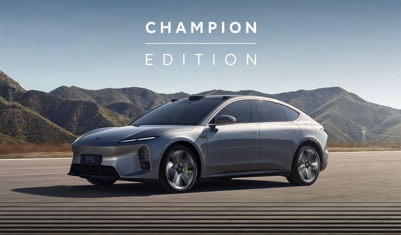 Nio launches higher-priced Champion Edition variants for ET5, ET5 Touring, and EC6