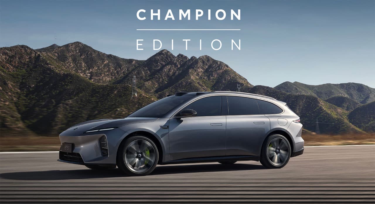 Nio launches higher-priced Champion Edition variants for ET5, ET5 Touring, and EC6