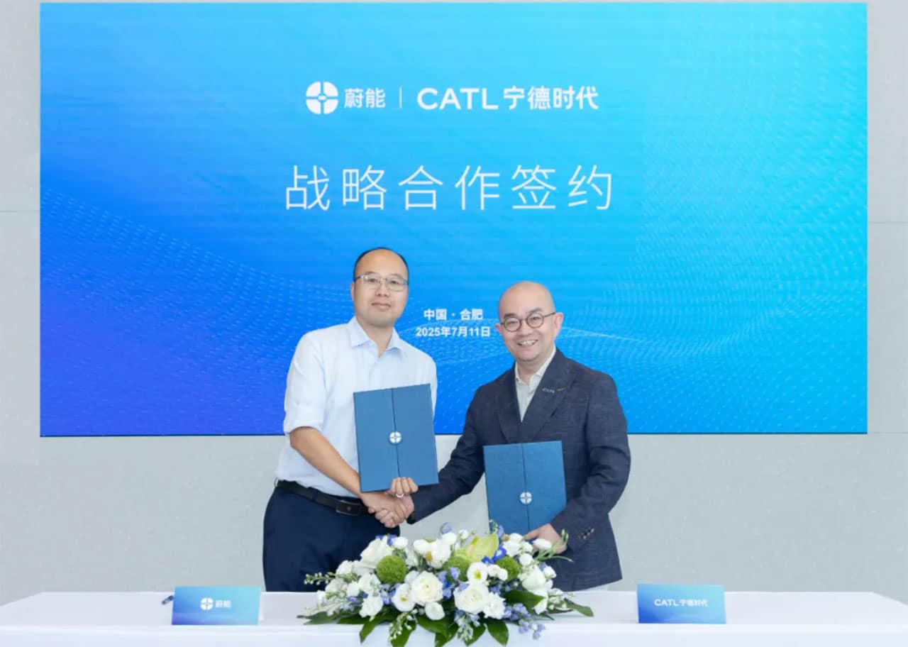 Nio's battery asset operator Mirattery inks strategic deal with CATL involving equity investment
