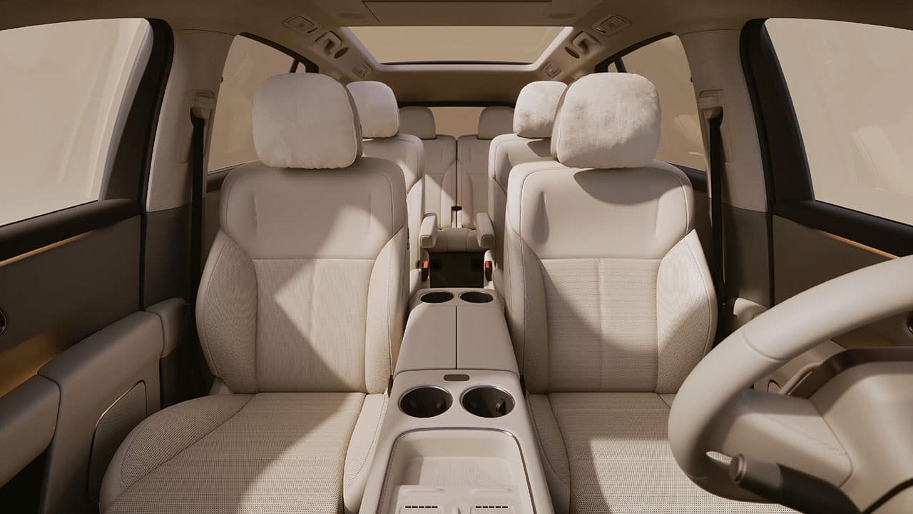 Li Auto shares interior photos of Li i8, official launch set for Jul 29