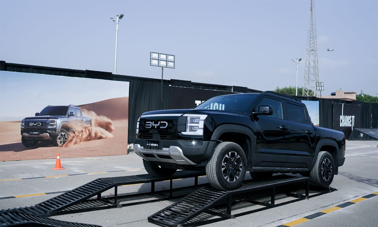 BYD launches Shark hybrid pickup truck in Pakistan