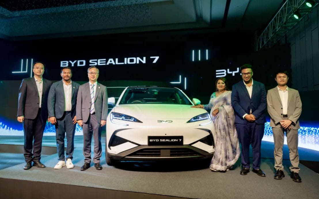 BYD launches Sealion 07 electric SUV in Nepal