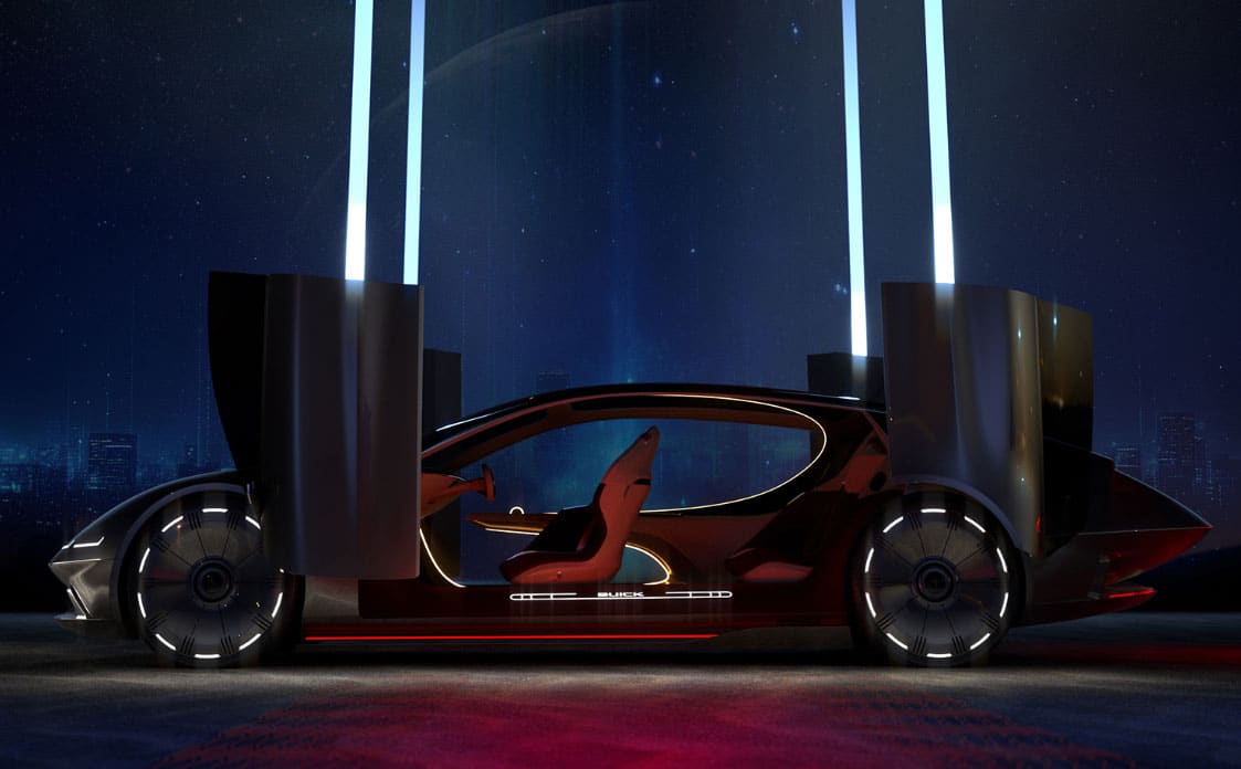 GM unveils Buick Electra Orbit concept electric sedan developed by Chinese team