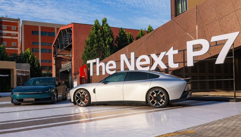 Xpeng's new P7 will still feature its signature scissor doors