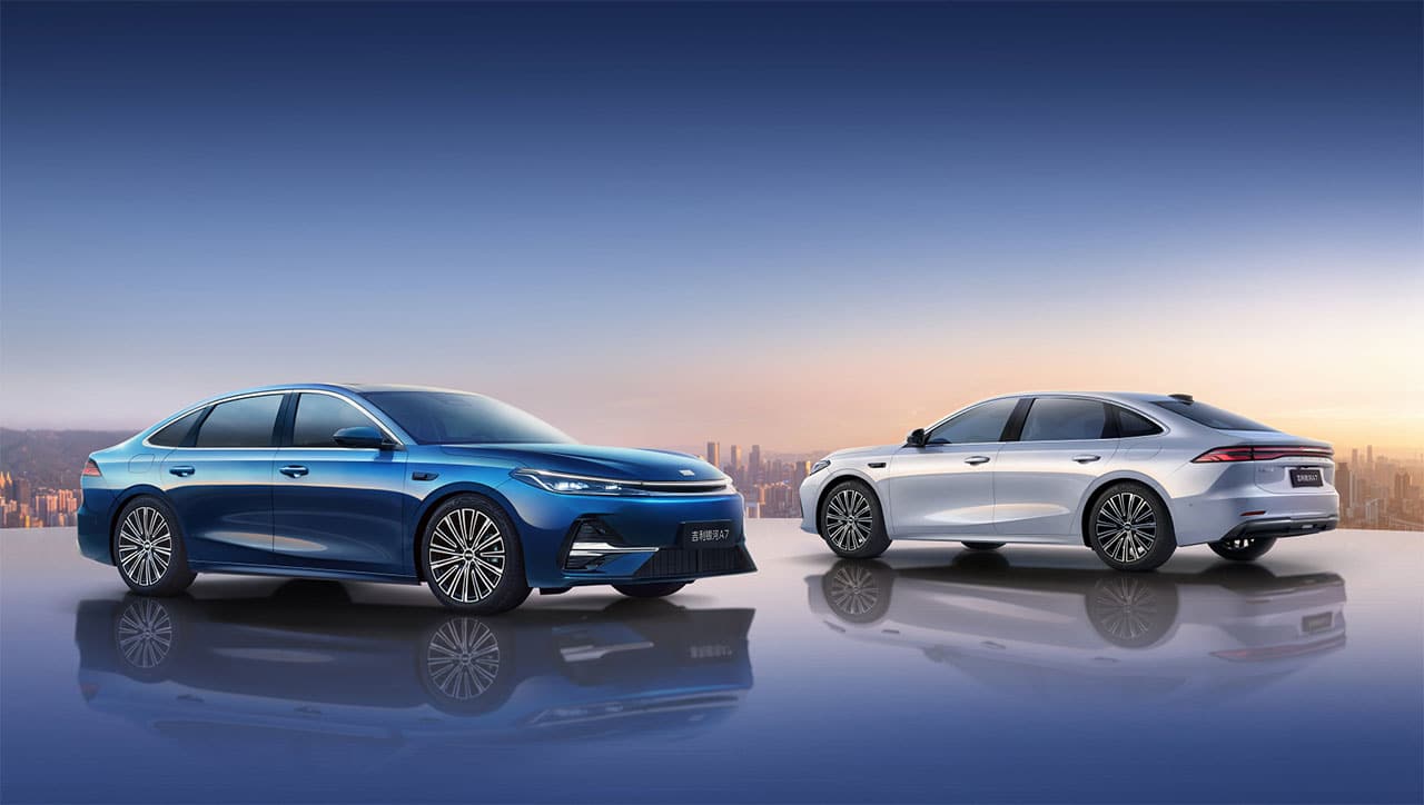 Geely Galaxy launches A7 hybrid sedan, starting at ,500