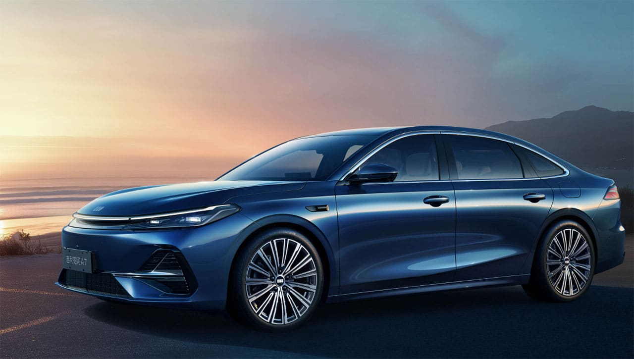 Geely Galaxy launches A7 hybrid sedan, starting at ,500