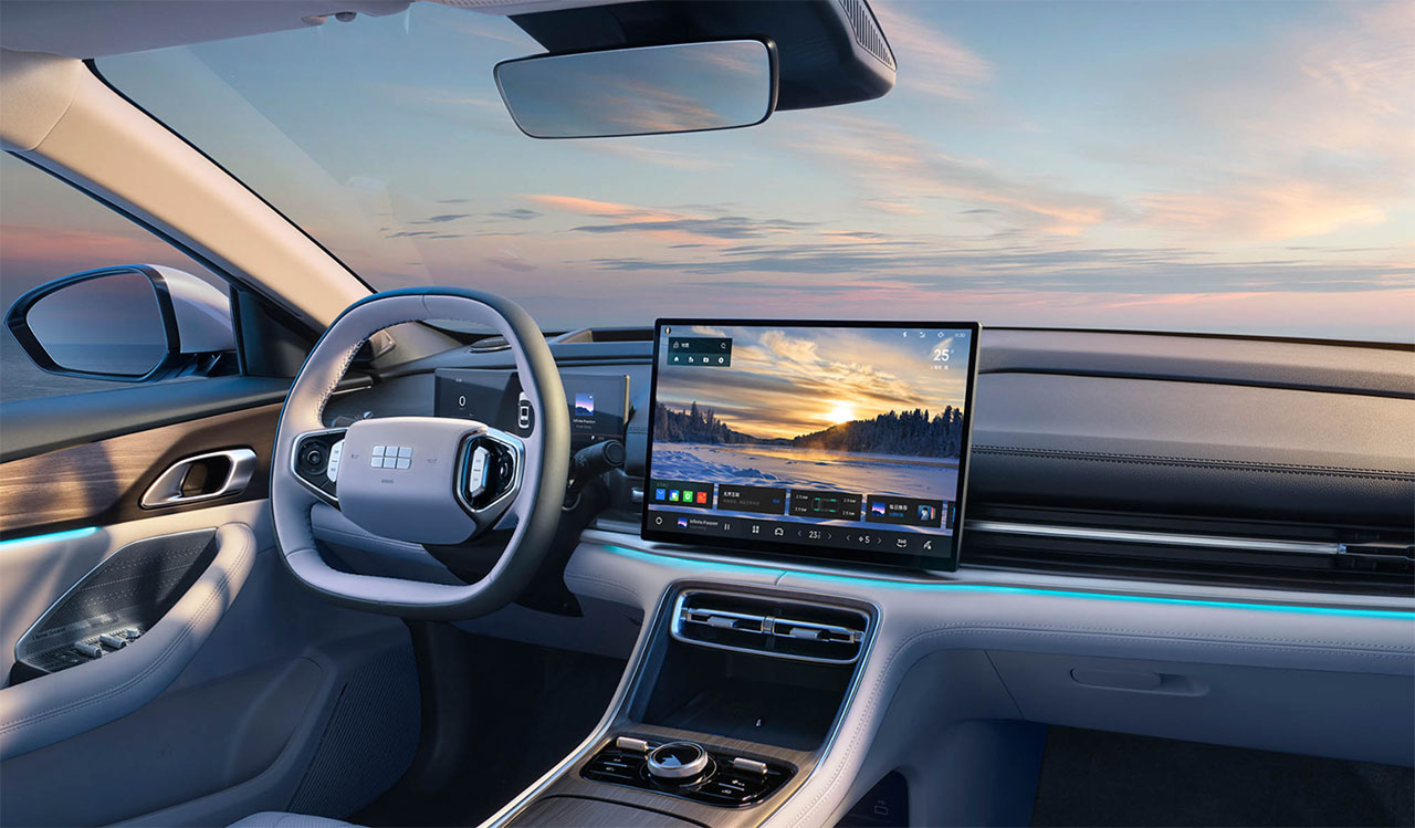 Geely Galaxy launches A7 hybrid sedan, starting at ,500