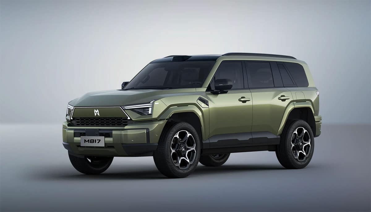 Dongfeng M-Hero launches M817 off-road SUV equipped with Huawei technologies, starting at ,540