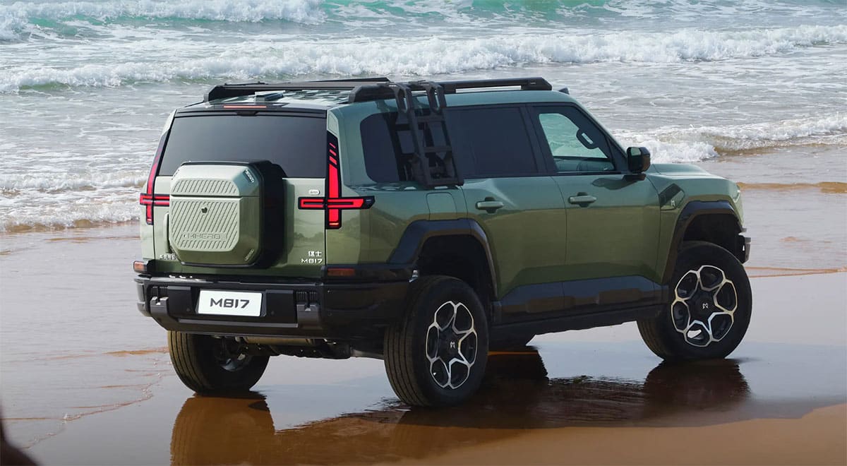 Dongfeng M-Hero launches M817 off-road SUV equipped with Huawei technologies, starting at ,540