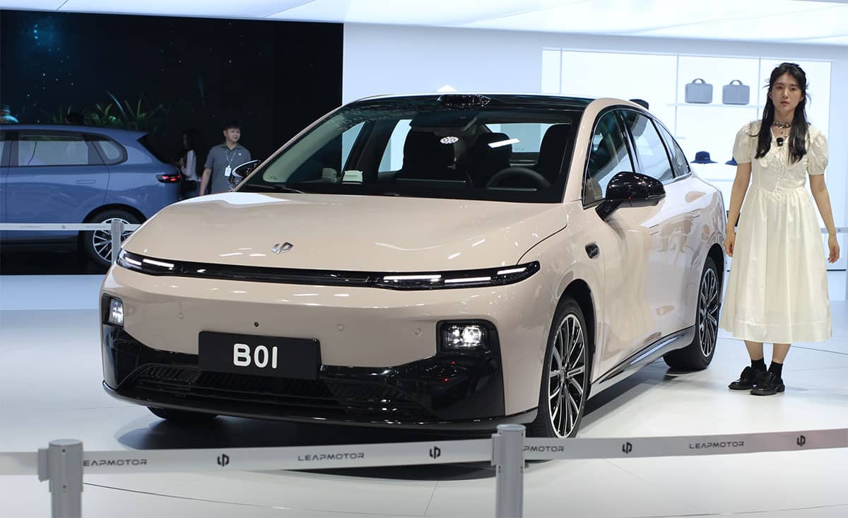 Leapmotor turns profitable in H1, raises 2025 sales target