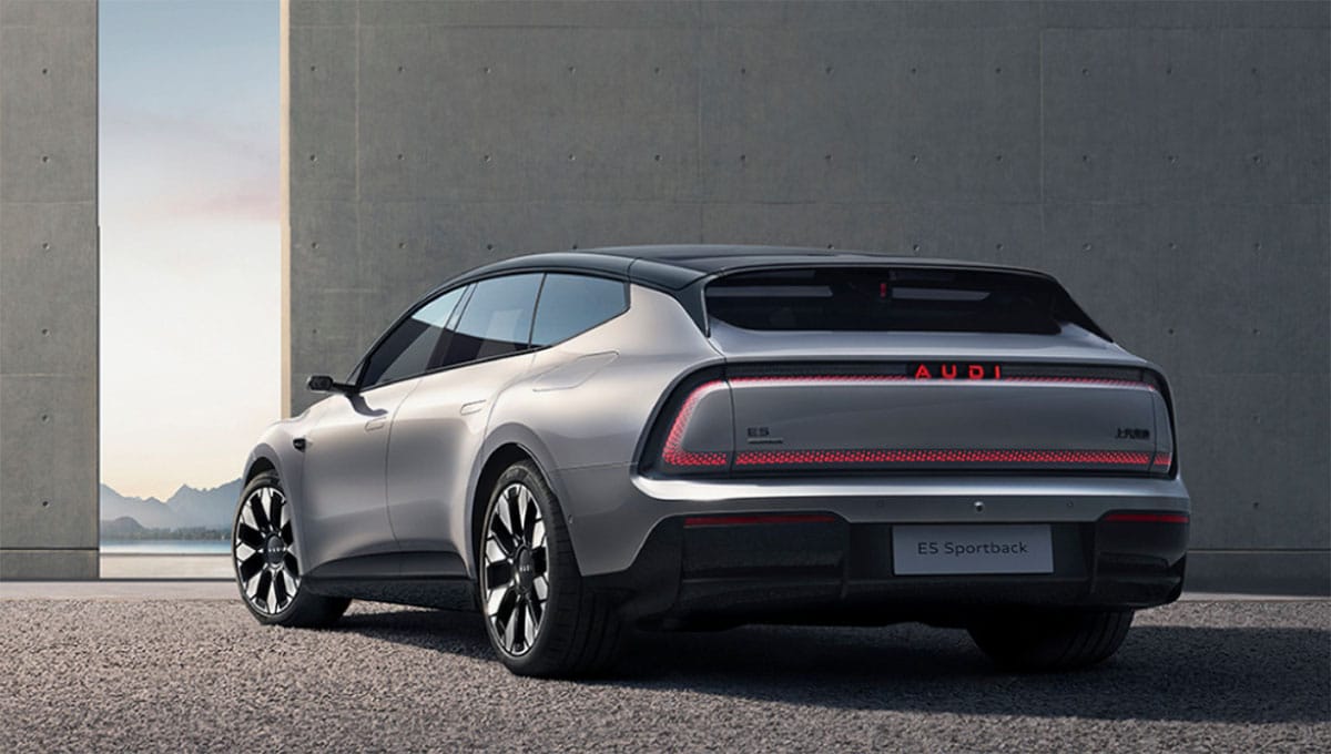 AUDI begins pre-sales of E5 Sportback in China, priced from ,850