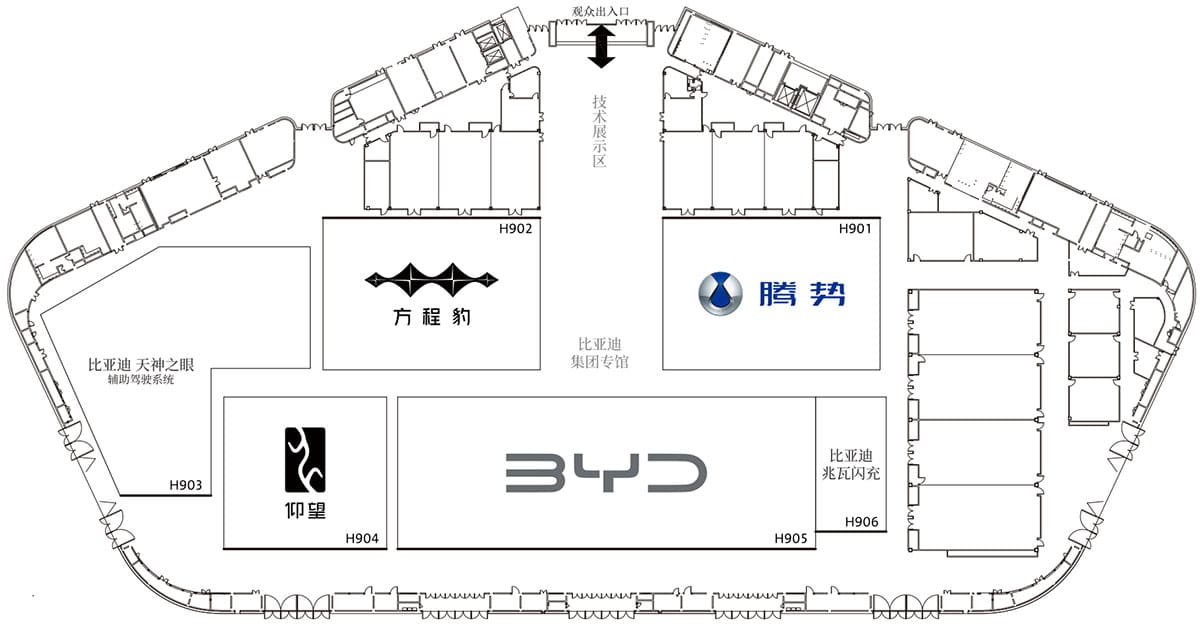 2025 Chengdu auto show booth map released as event to start on Aug 29