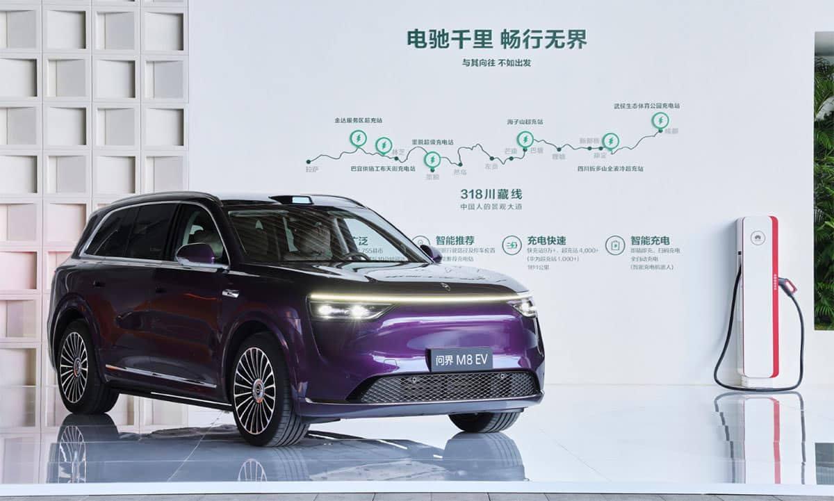 Huawei-backed Aito launches BEV variant of M8 SUV, secures 7,000 orders in 2 hours