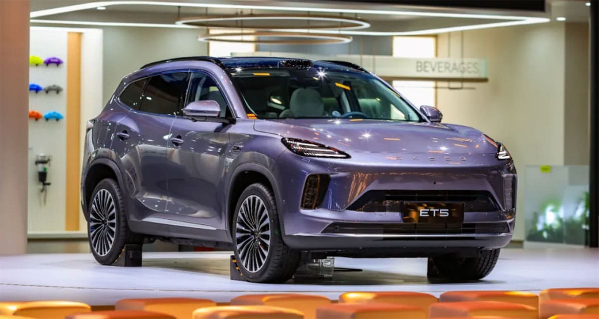 Chery's Exeed brand debuts ET5 midsize SUV