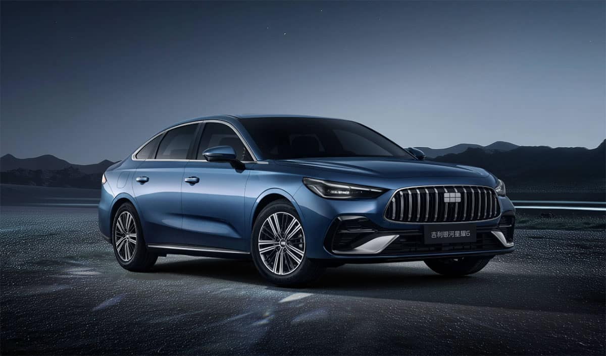 Geely Galaxy debuts Starshine 6 hybrid sedan with ultra-low fuel consumption