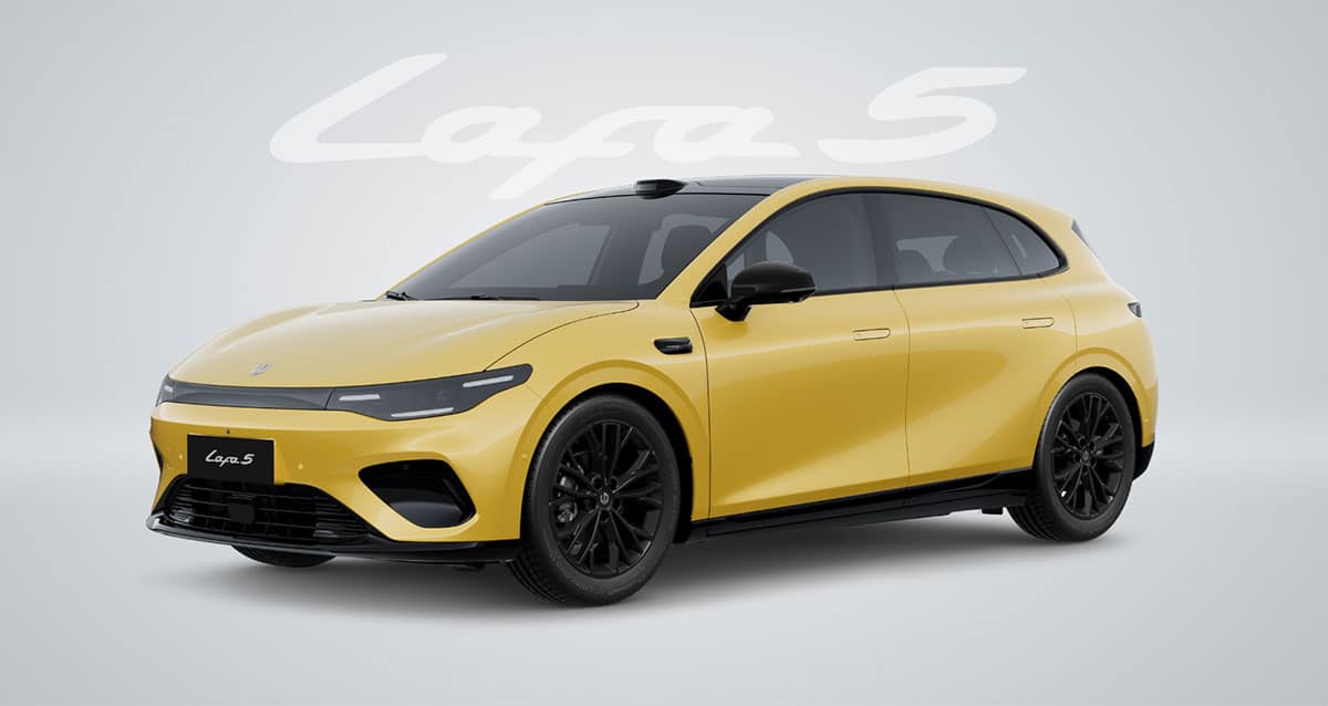 Leapmotor debuts Lafa 5 hatchback in Germany, begins pre-sales in China