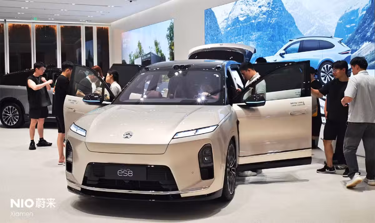 Nio has received about 100,000 cancellable orders for ES8, Deutsche Bank says