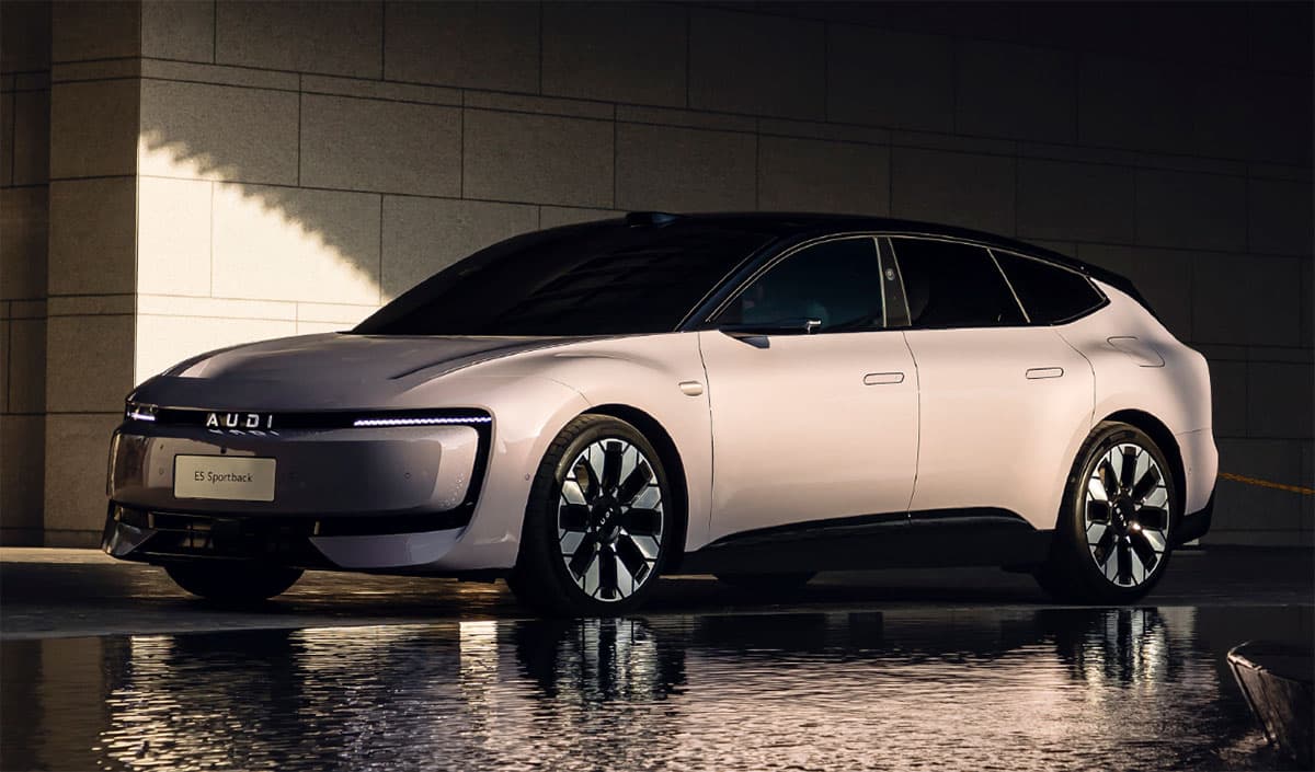 AUDI launches E5 Sportback in China starting at ,180, securing 10,153 orders within 30 minutes