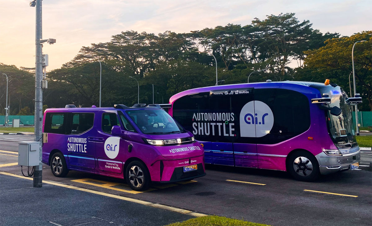 WeRide to launch robotaxi service in Singapore with Grab